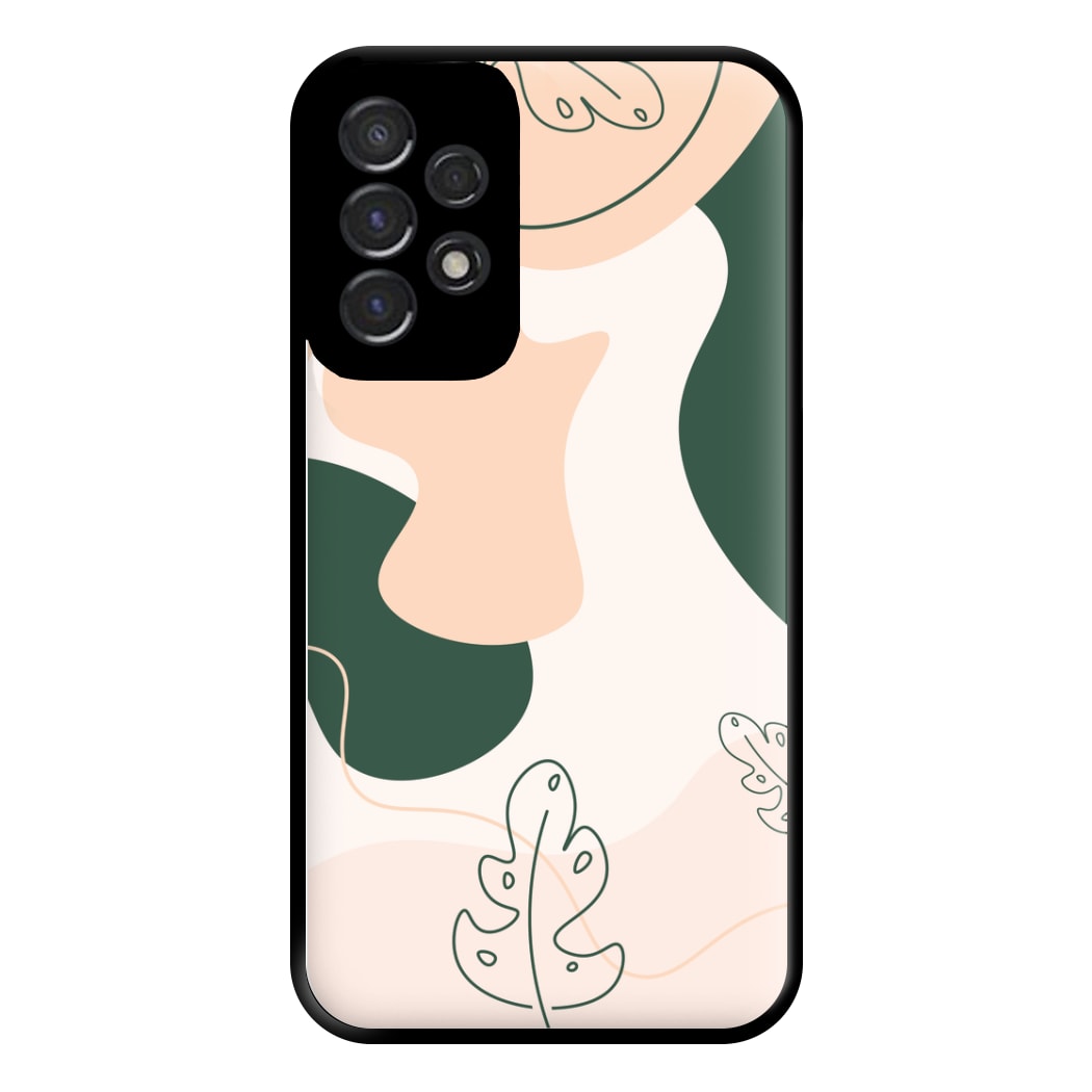 Abstract Leafs - Floral Phone Case for Galaxy A53