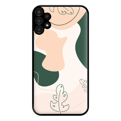 Abstract Leafs - Floral Phone Case for Galaxy A13