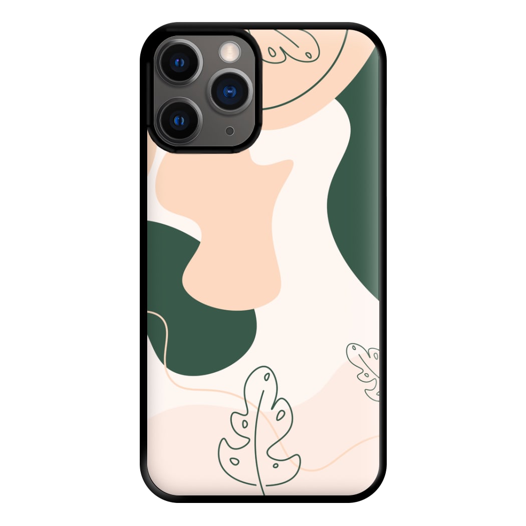 Abstract Leafs - Floral Phone Case for iPhone 12 Pro Max