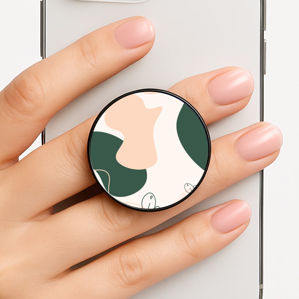 Abstract Leafs - Floral Phone Grip
