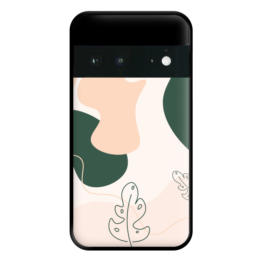 Abstract Leafs - Floral Phone Case for Google Pixel 6a