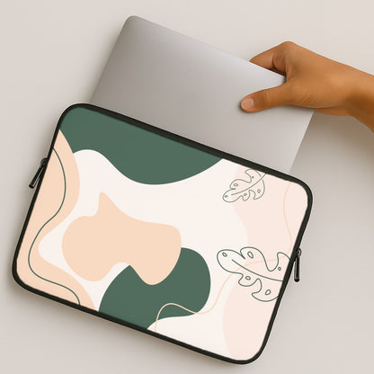 Abstract Leafs - Floral MacBook Case