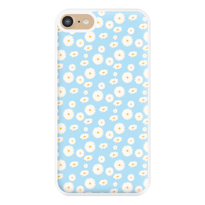 Blue Daisies - Floral Phone Case for iPhone 6 / 7 / 8 / SE