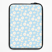 Blue Daisies - Floral Laptop Sleeve 1