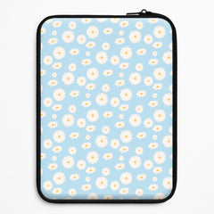 Blue Daisies - Floral Laptop Sleeve