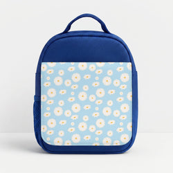 Blue Daisies - Floral Lunchbox - Blue