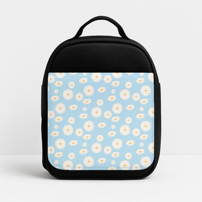 Blue Daisies - Floral Insulated Lunchbox