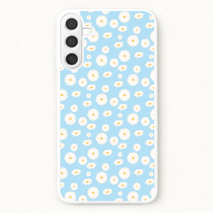 Blue Daisies - Floral Phone Case for Galaxy A37