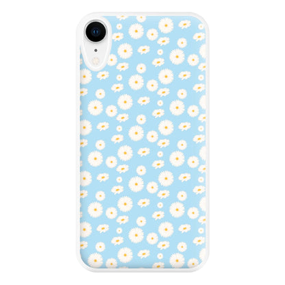 Blue Daisies - Floral Phone Case for iPhone XR