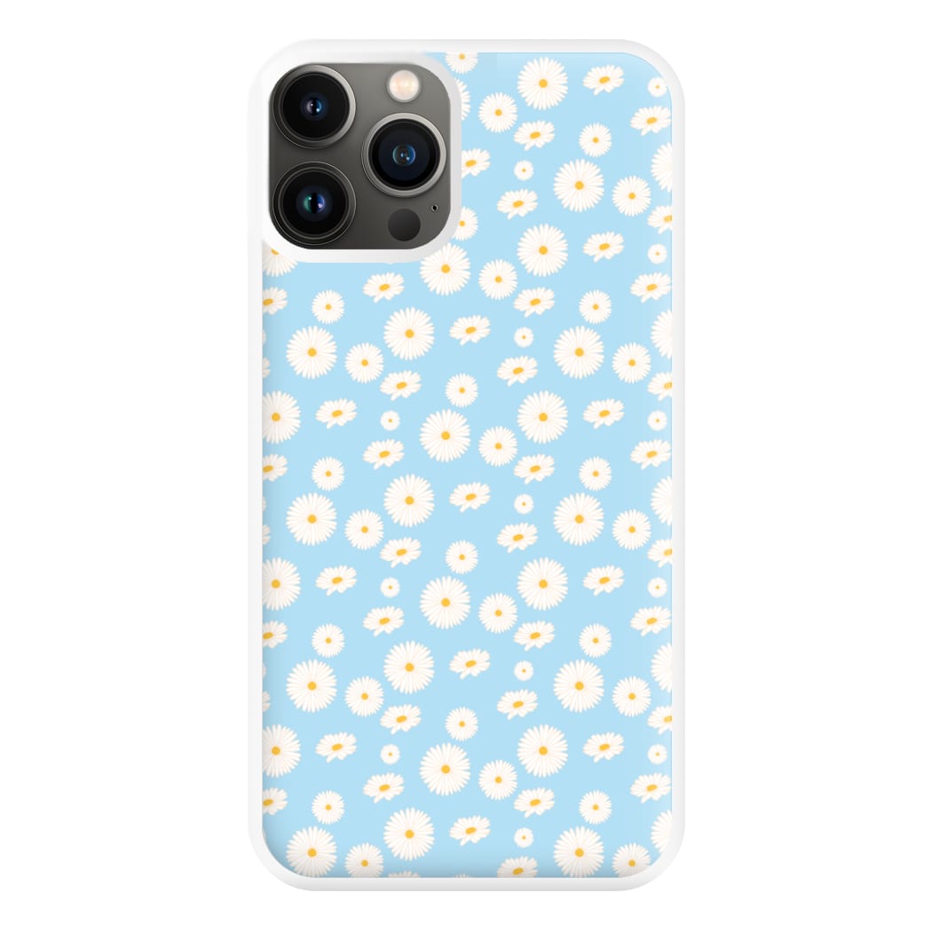 Blue Daisies - Floral Phone Case for iPhone 13 Pro Max