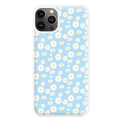 Blue Daisies - Floral Phone Case for iPhone 13