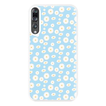 Blue Daisies - Floral Phone Case for Huawei P20 Pro