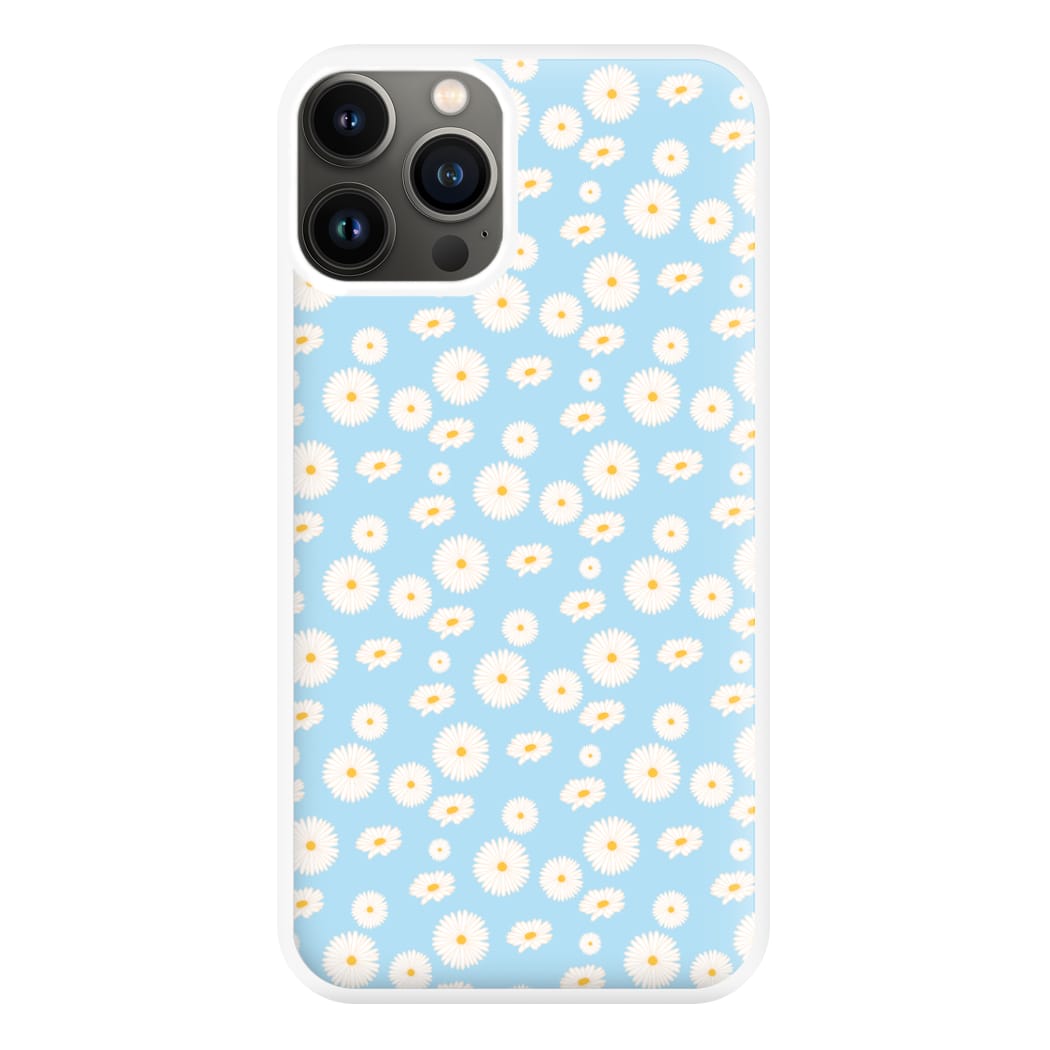 Blue Daisies - Floral Phone Case for iPhone 11 Pro Max