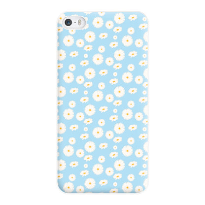 Blue Daisies - Floral Phone Case for iPhone 5 / 5s / SE 2016