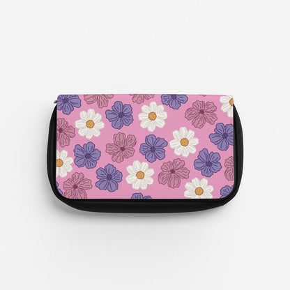 Pink, Purple And White Flowers - Floral Patterns Pencil Case