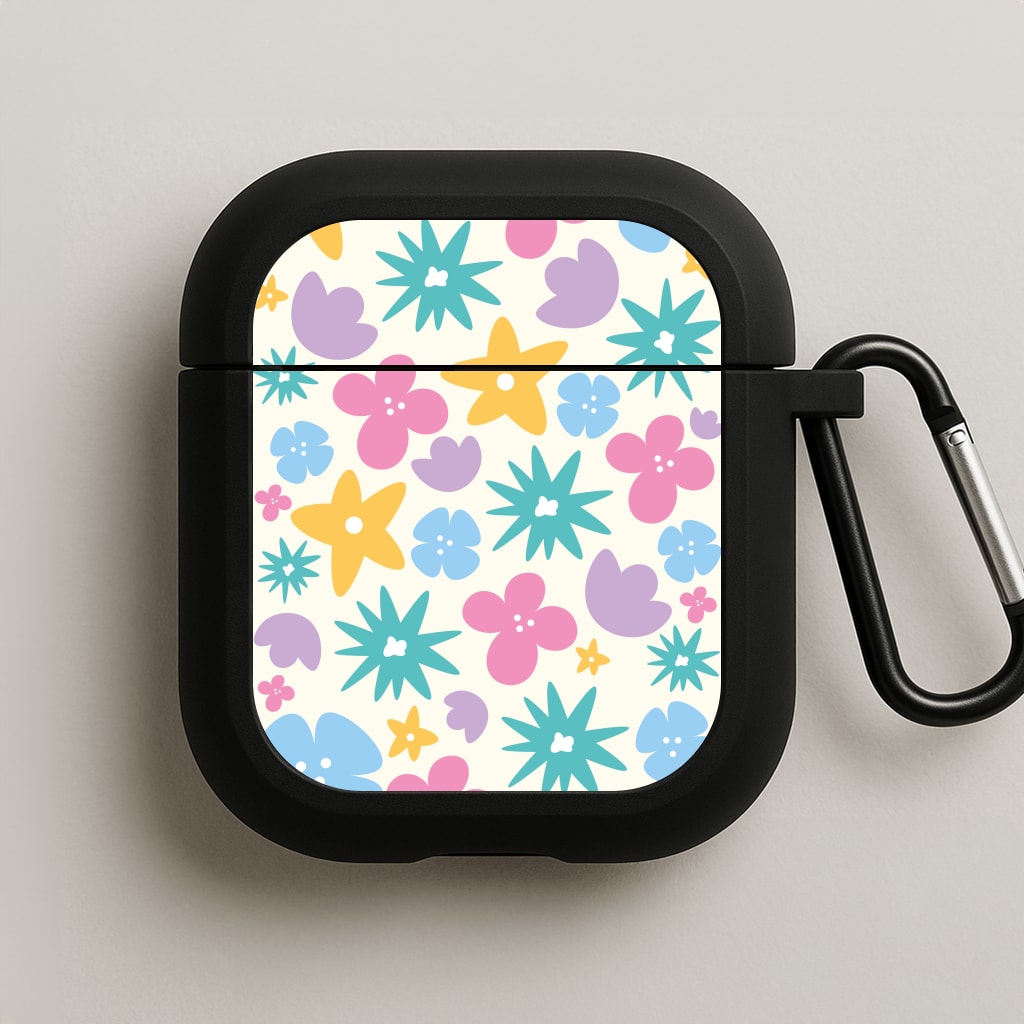 Playful Flowers - Floral Patterns AirPods Case