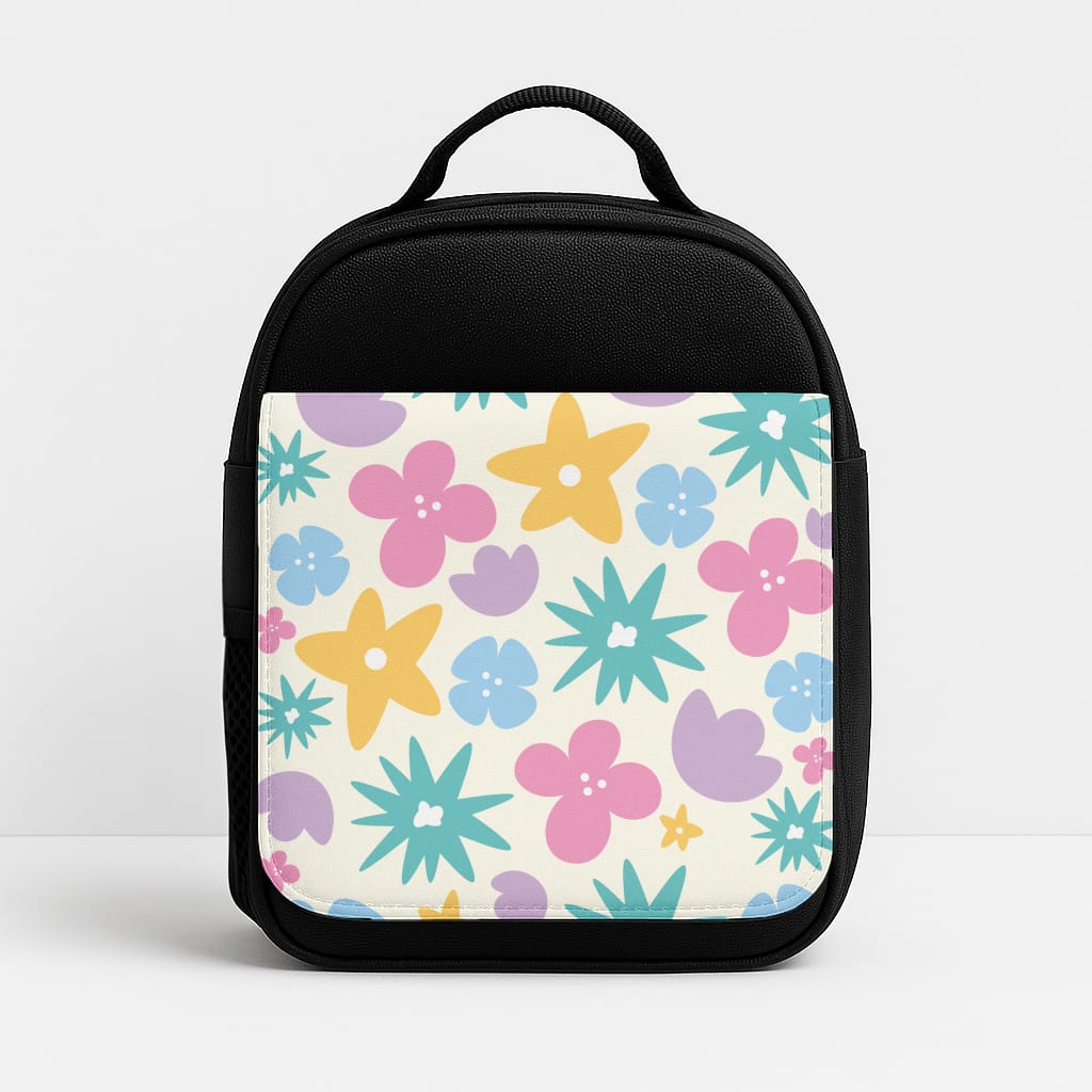 Playful Flowers - Floral Patterns Insulated Lunchbox