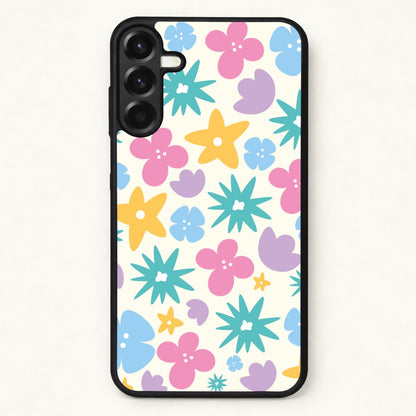 Playful Flowers - Floral Patterns Phone Case for Galaxy A37