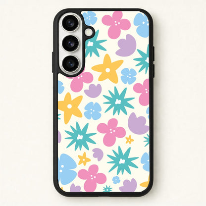 Playful Flowers - Floral Patterns Phone Case for Galaxy S26 Plus