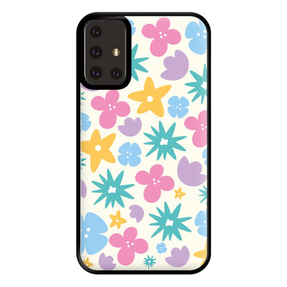 Playful Flowers - Floral Patterns Phone Case for Galaxy A71