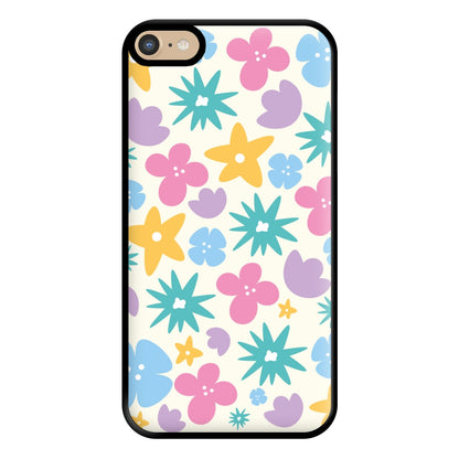 Playful Flowers - Floral Patterns Phone Case for iPhone 6 Plus / 7 Plus / 8 Plus