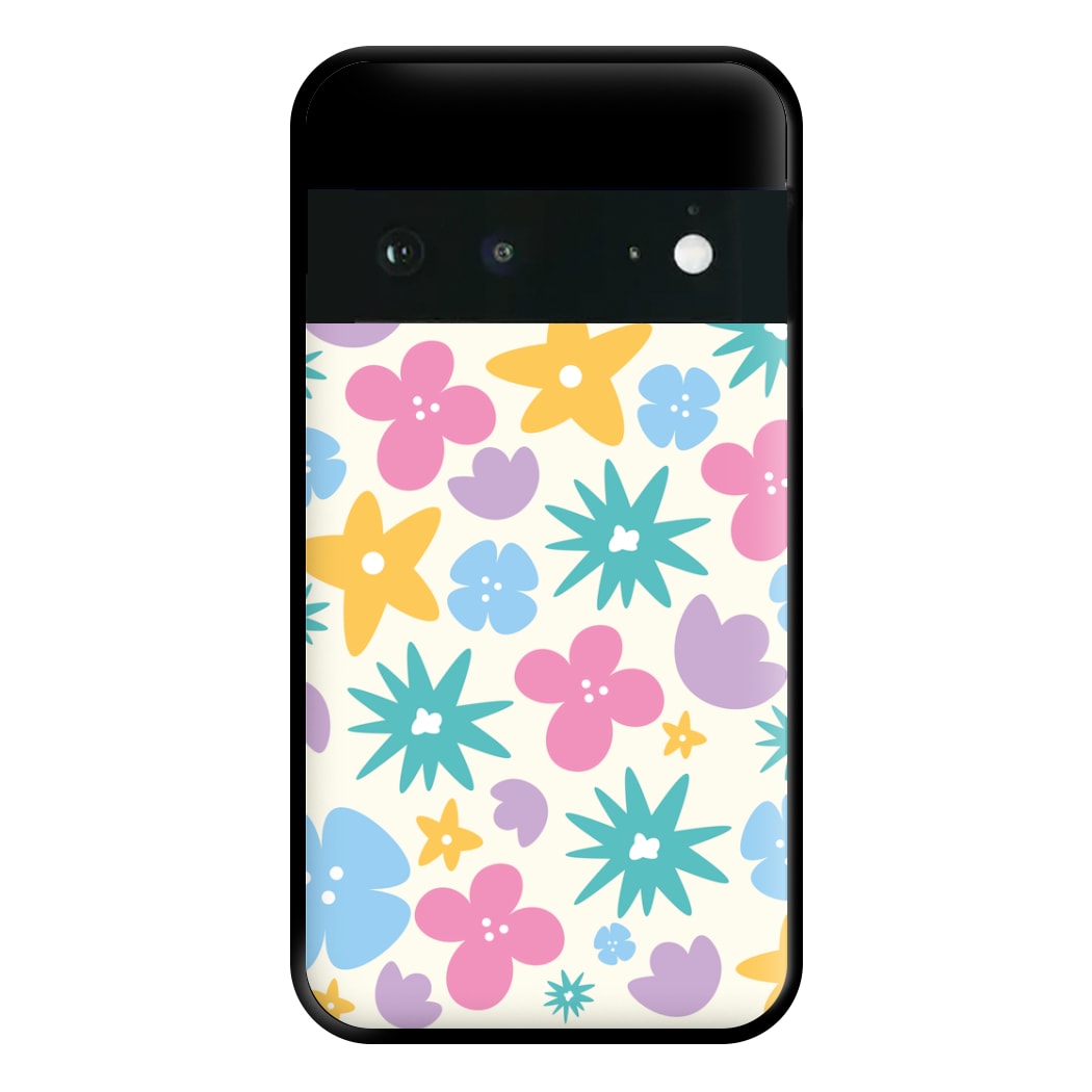 Playful Flowers - Floral Patterns Phone Case for Google Pixel 6a