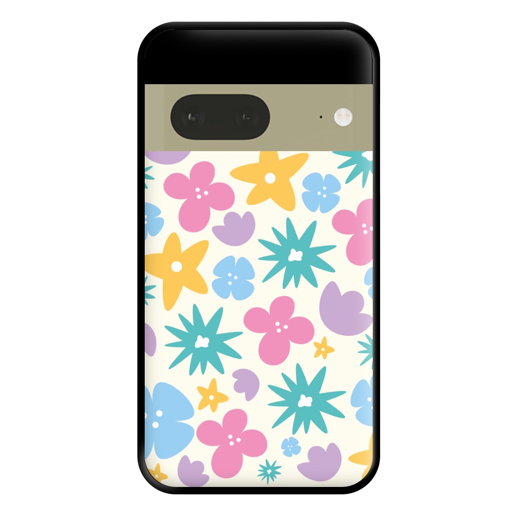 Playful Flowers - Floral Patterns Phone Case for Google Pixel 7a