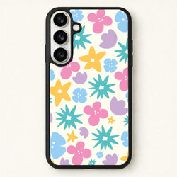 Playful Flowers - Floral Patterns Phone Case for Galaxy S26