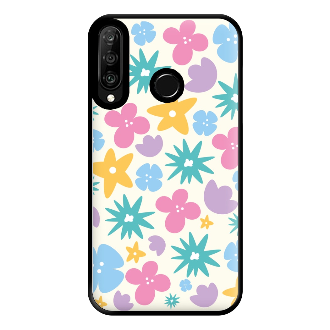 Playful Flowers - Floral Patterns Phone Case for Huawei P30 Lite