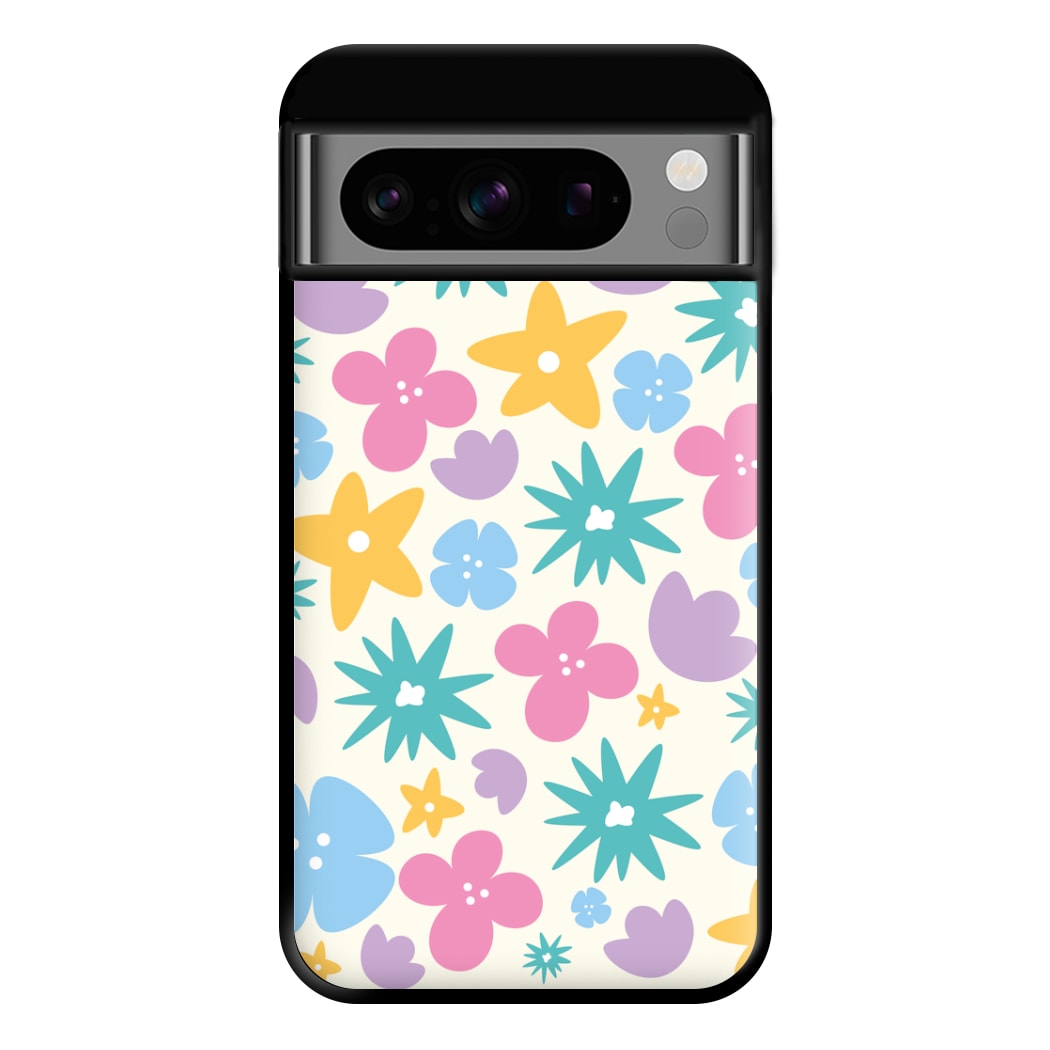 Playful Flowers - Floral Patterns Phone Case for Google Pixel 8 Pro