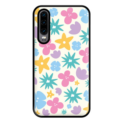 Playful Flowers - Floral Patterns Phone Case for Huawei P30