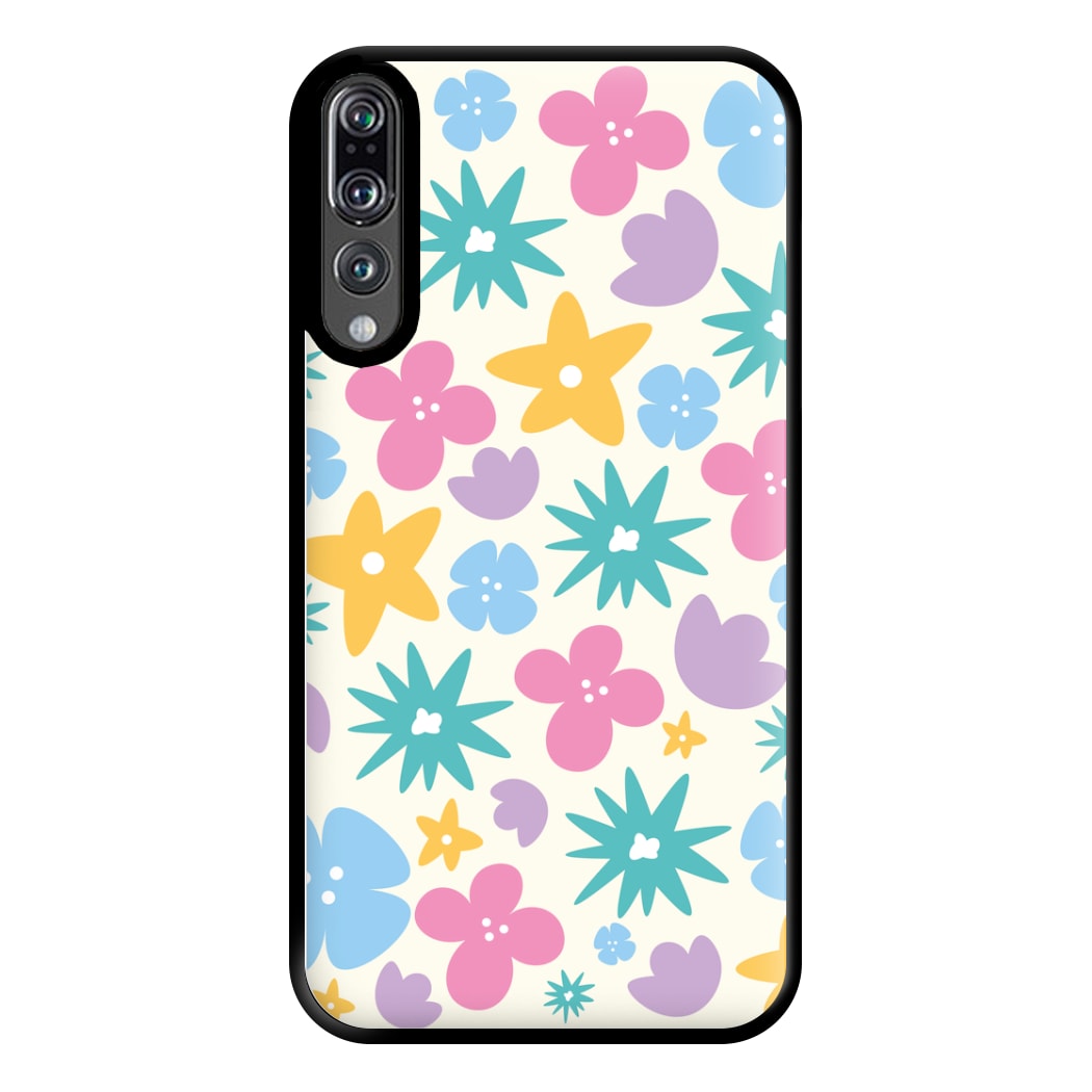 Playful Flowers - Floral Patterns Phone Case for Huawei P20 Pro