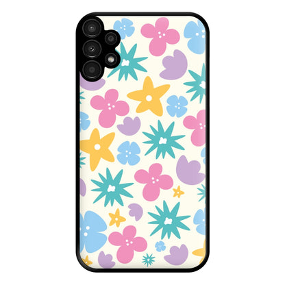 Playful Flowers - Floral Patterns Phone Case for Galaxy A13