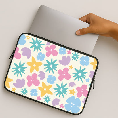 Playful Flowers - Floral Patterns MacBook Case