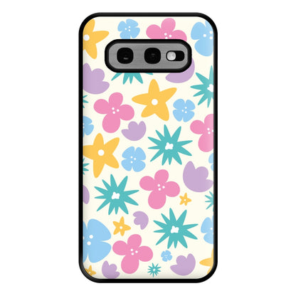 Playful Flowers - Floral Patterns Phone Case for Galaxy S10e