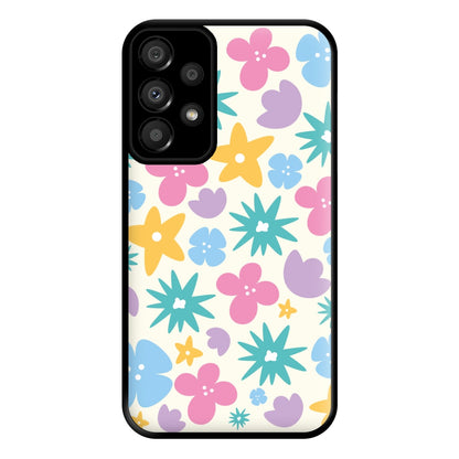 Playful Flowers - Floral Patterns Phone Case for Galaxy A33