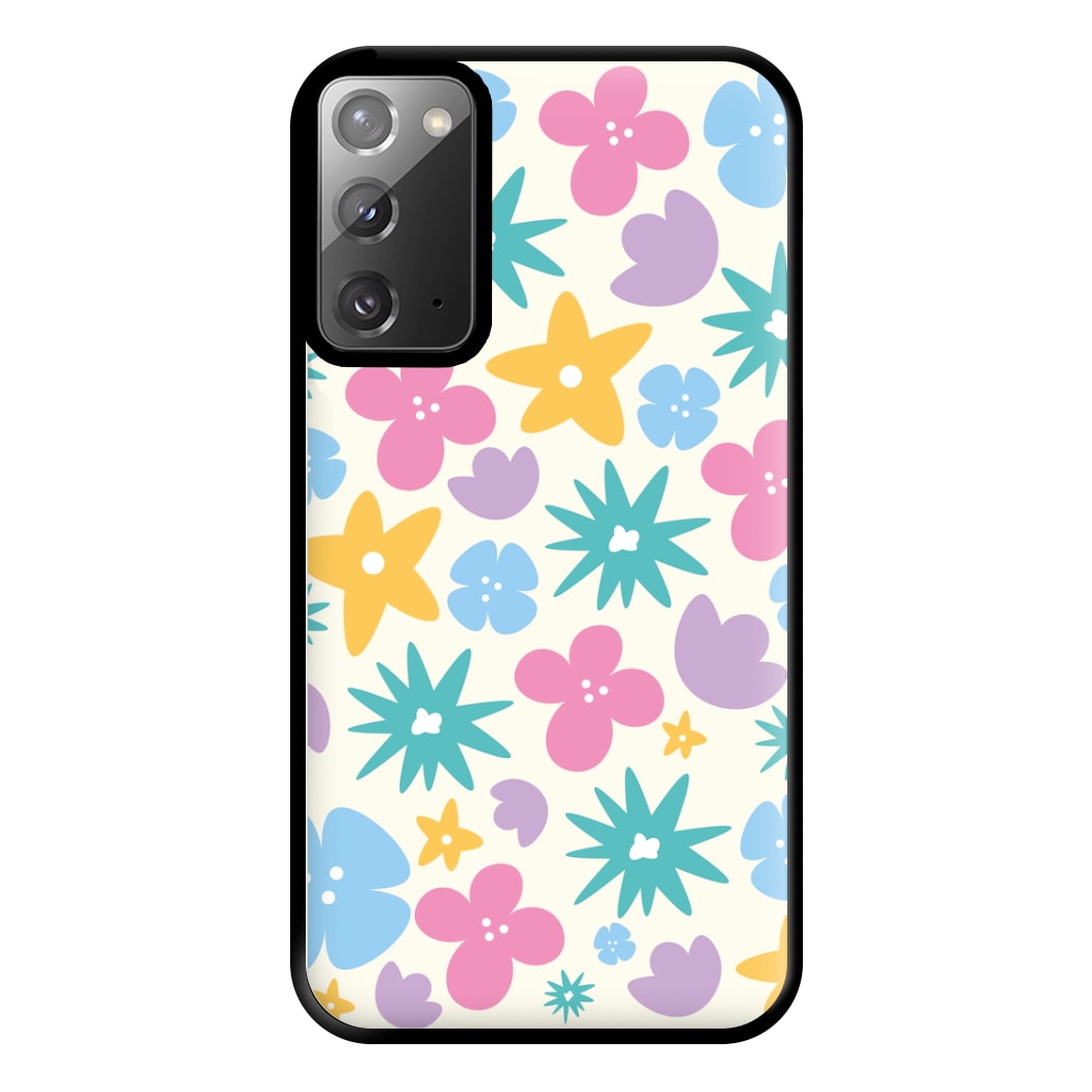 Playful Flowers - Floral Patterns Phone Case for Galaxy Note 20 Ultra