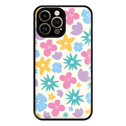 Playful Flowers - Floral Patterns Phone Case for iPhone 14 Pro Max