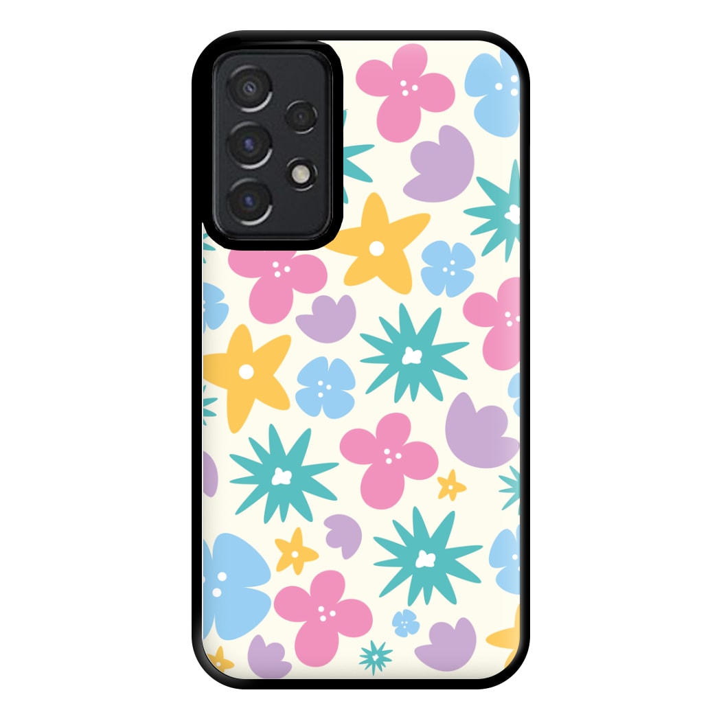 Playful Flowers - Floral Patterns Phone Case for Galaxy A52 / A52s