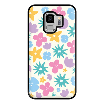 Playful Flowers - Floral Patterns Phone Case for Galaxy S9 Plus