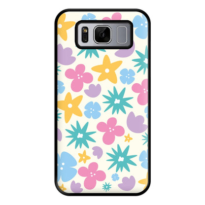 Playful Flowers - Floral Patterns Phone Case for Galaxy S8 Plus