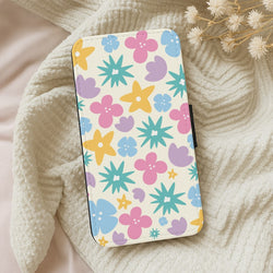 Playful Flowers - Floral Patterns Wallet Phone Case