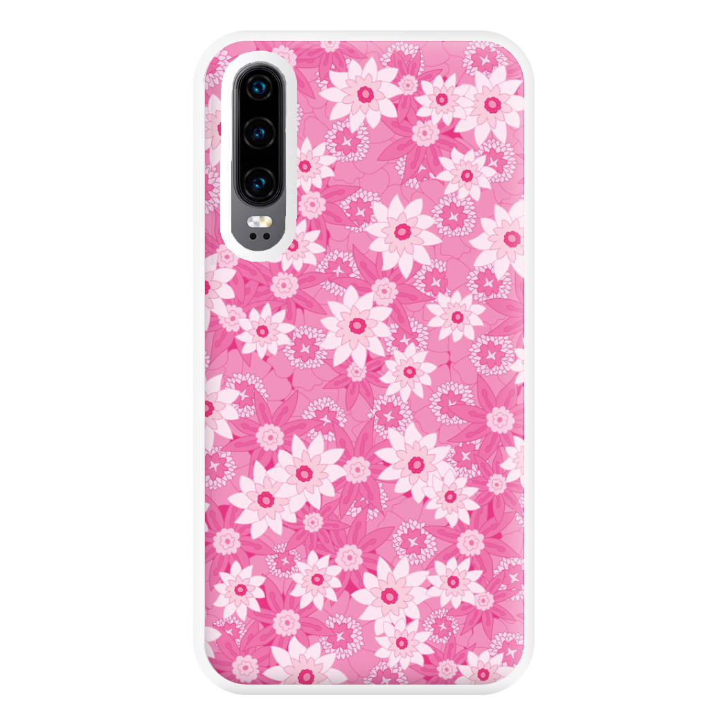 Pink Flowers - Floral Patterns Phone Case for Huawei P30