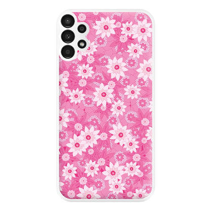 Pink Flowers - Floral Patterns Phone Case for Galaxy A13