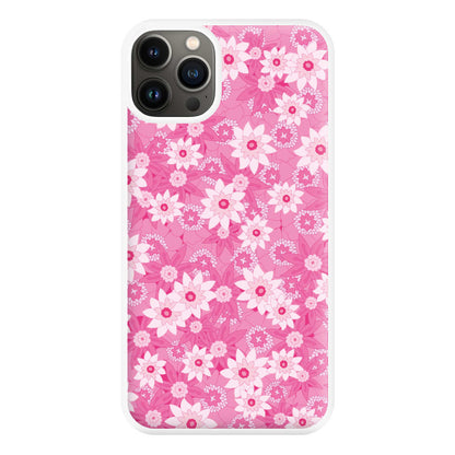 Pink Flowers - Floral Patterns Phone Case for iPhone 13