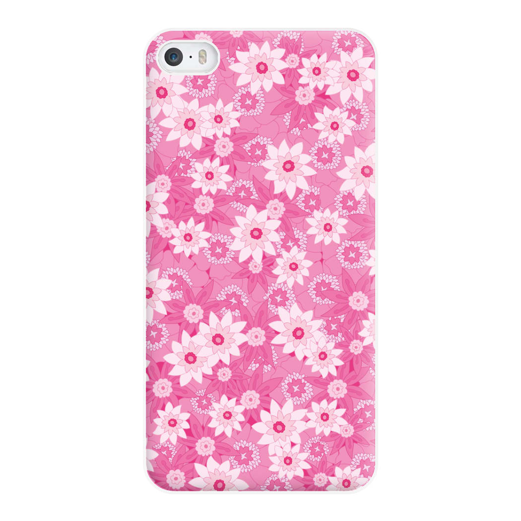 Pink Flowers - Floral Patterns Phone Case for iPhone 5 / 5s / SE 2016