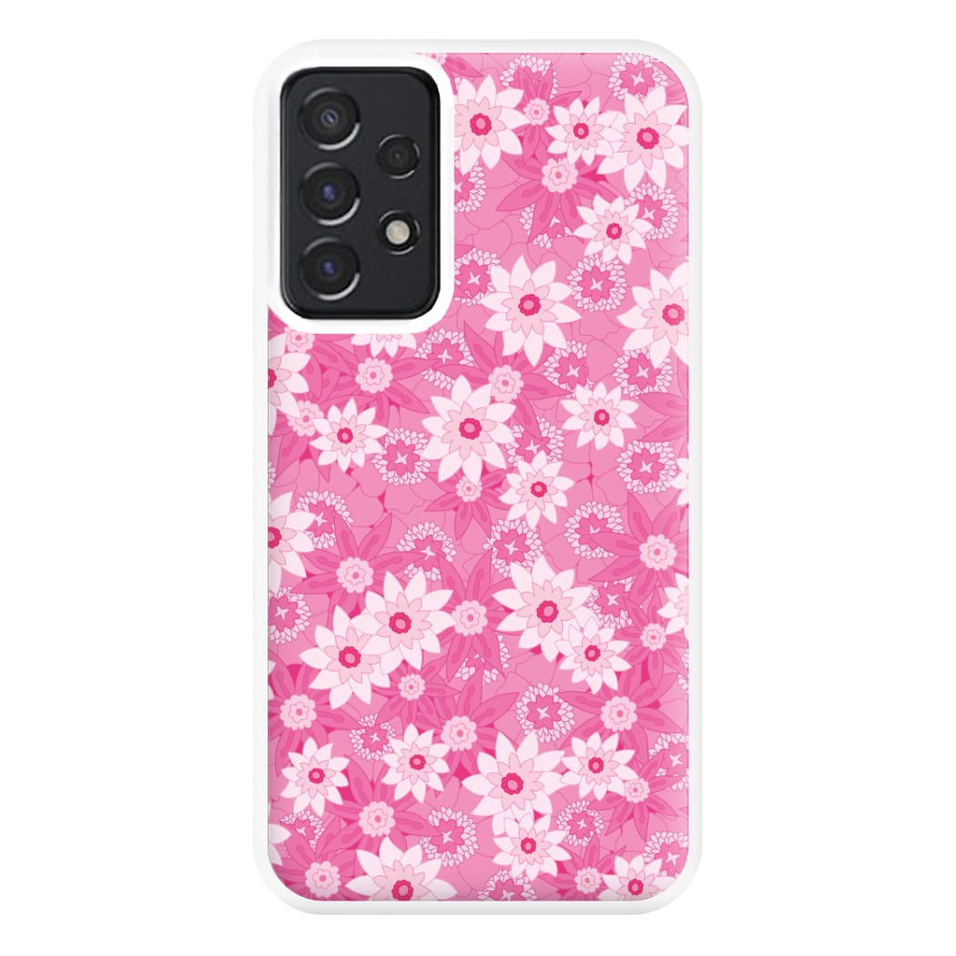 Pink Flowers - Floral Patterns Phone Case for Galaxy A52 / A52s