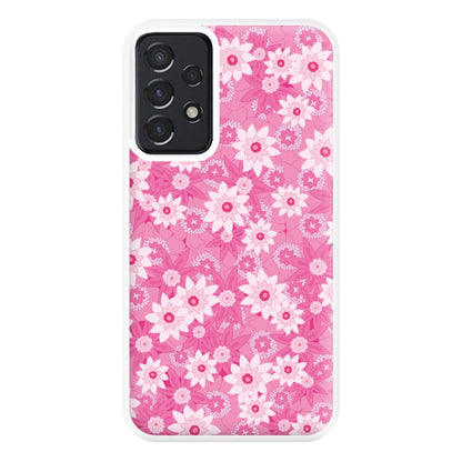 Pink Flowers - Floral Patterns Phone Case for Galaxy A52 / A52s