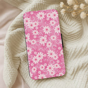 Pink Flowers - Floral Patterns Flip / Wallet Phone Case 5