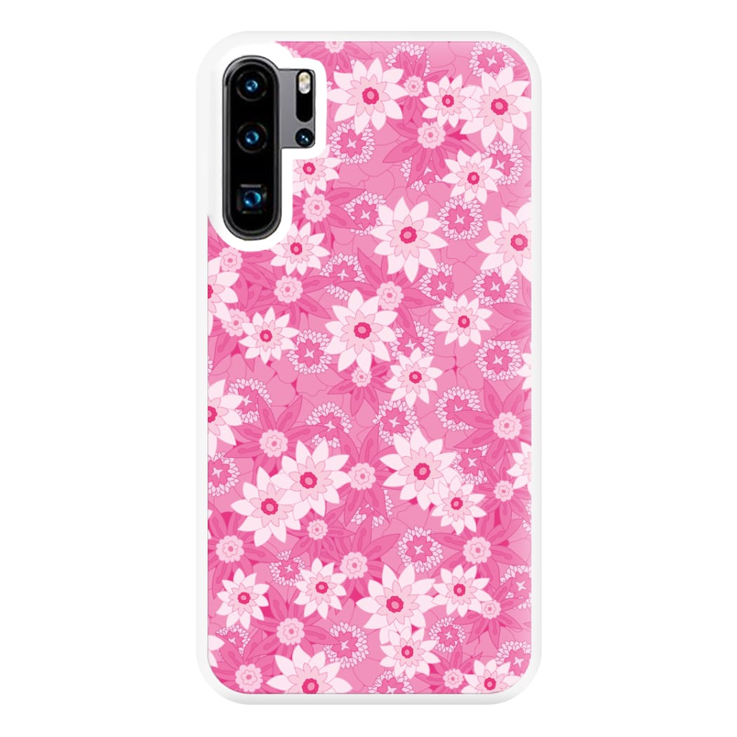 Pink Flowers - Floral Patterns Phone Case for Huawei P30 Pro